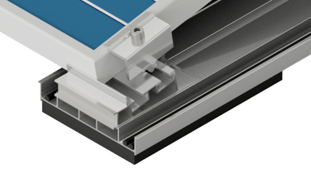 Flachdachsystem für PV-Anlagen