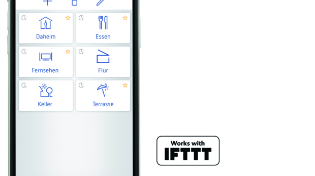 In das Smart-Home-System »Luxor Living« von Theben lassen sich nun die Dienste »IFTTT« (If This Then That) und »Home Connect Plus« integrieren