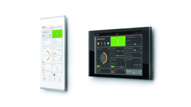 Das 8‘‘-KNX-Bedienpanel »Controlmicro« von Peaknx ist nun auch als PoE-Variante erhältlich